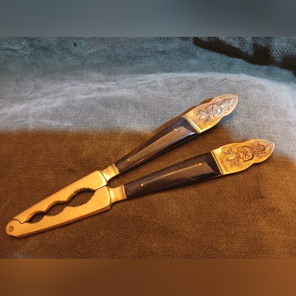 Vintage Brass Nutcracker